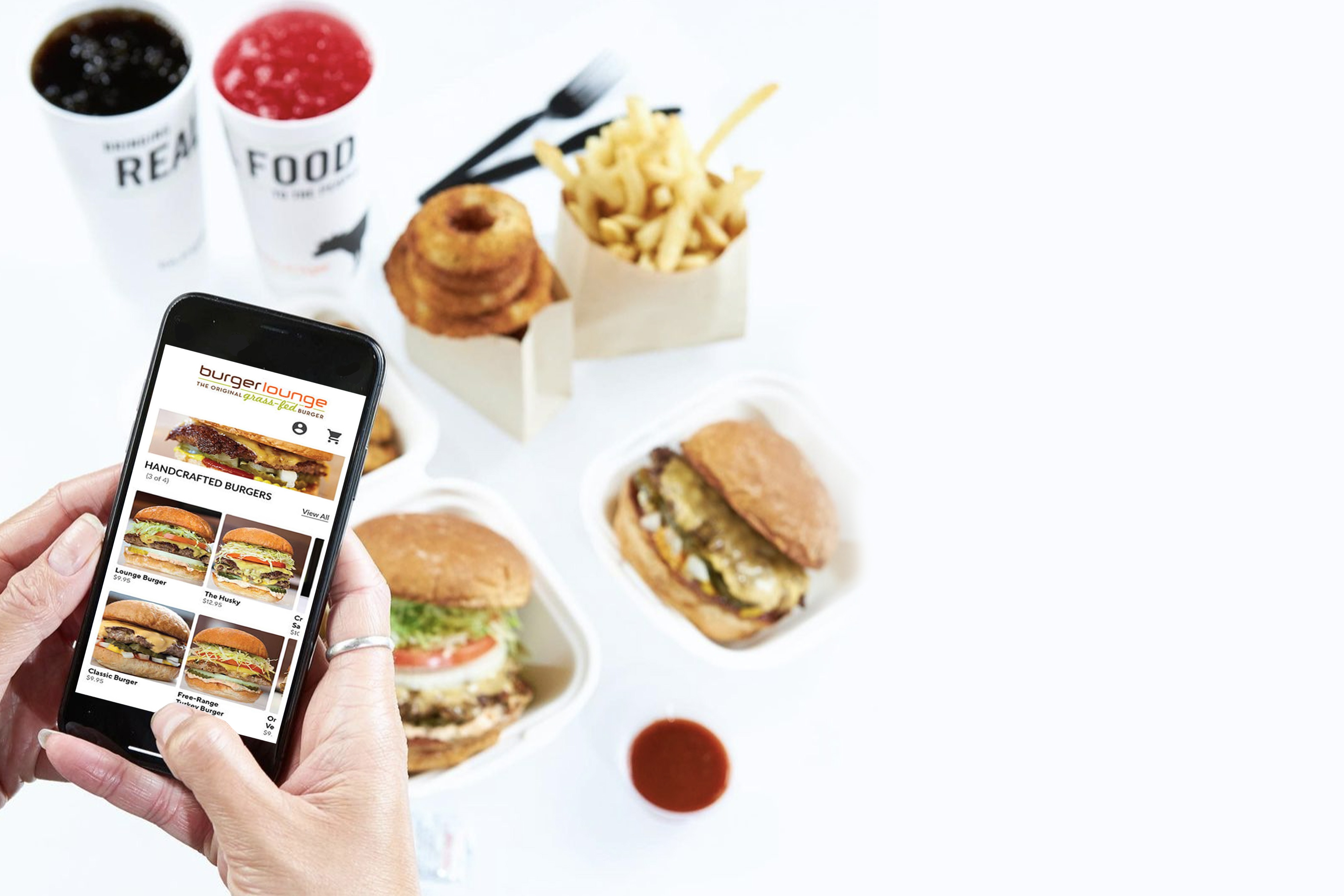 The Burger Lounge App - Where Ordering Burger Lounge Just Got Easier.