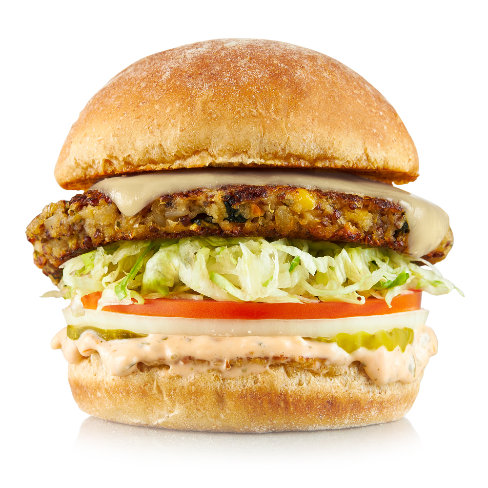 Innovation Kitchen Ancient Grain Burger