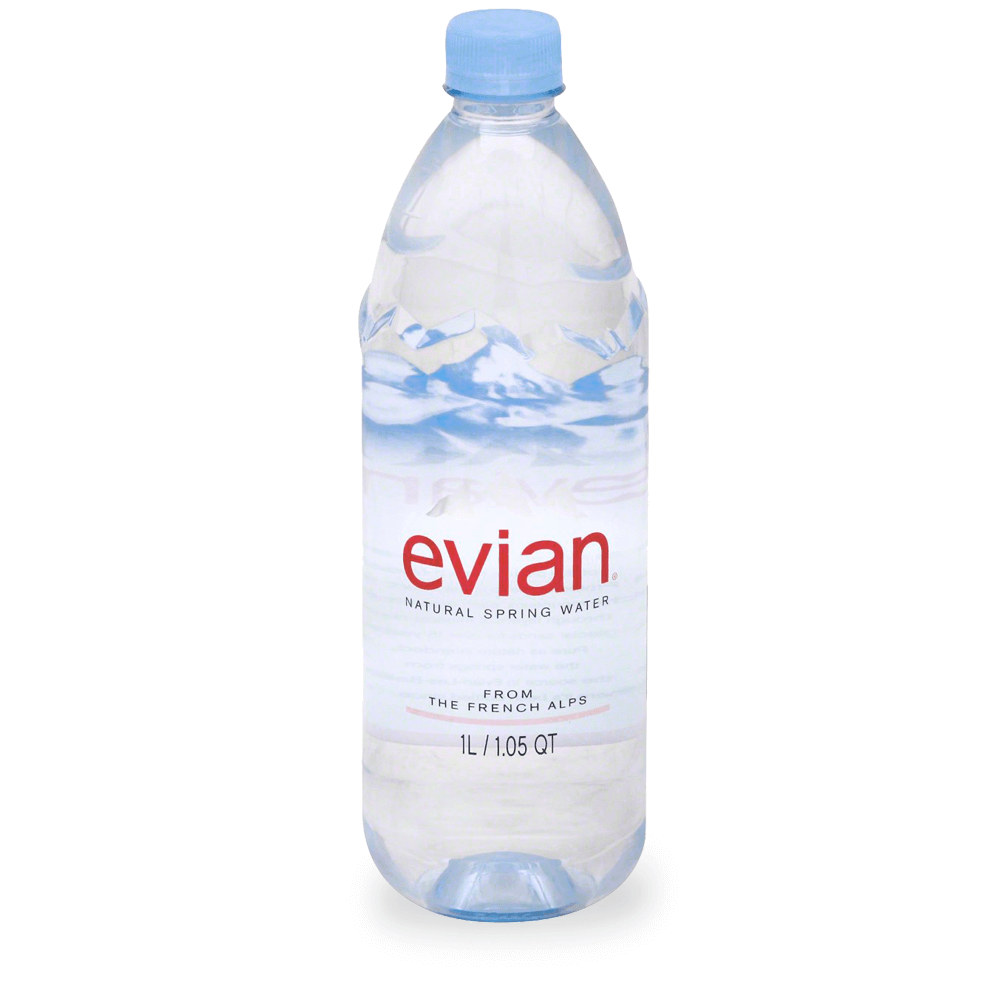 Evian Bottled Water