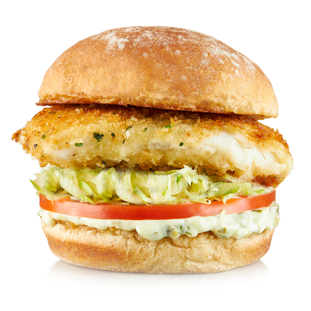 IK Wild Alaskan Cod Sandwich
