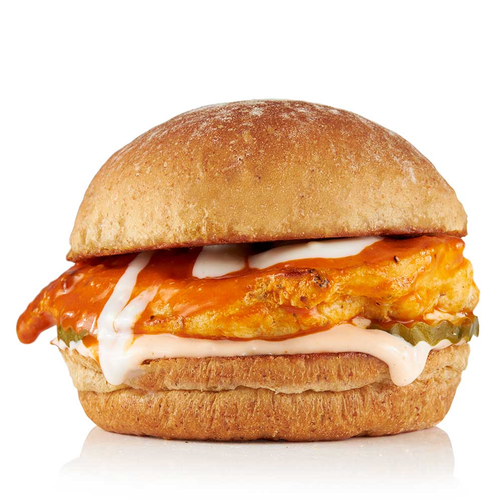 Burger Lounge Grilled Buffalo Chicken Sandwich
