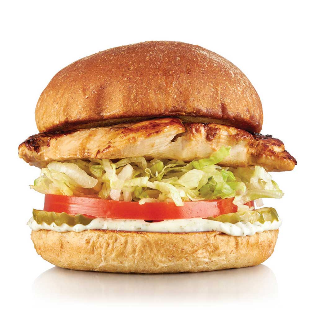 Burger Lounge Menu Item - the Grilled Chicken Sandwich